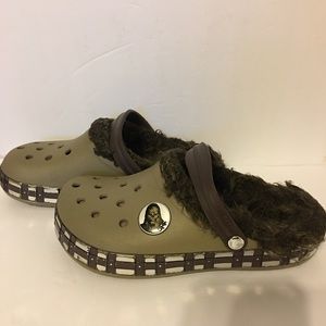 Crocs Star Wars Chewbacca Faux fur lined Womens 8